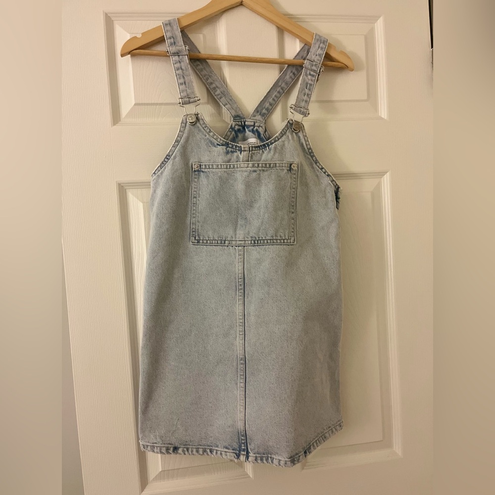 Zara Light Blue Denim Dress
